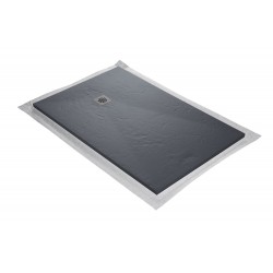 Slate showertray with square grid