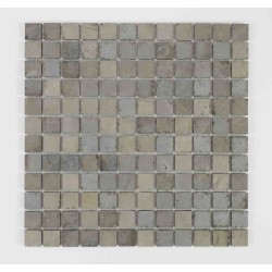 Mosaique pierre naturelle 100 x 50 cm - 2,5 x 2,5 cm
